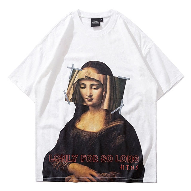 Mona Lisa Virgin Mary Men’s T-Shirt