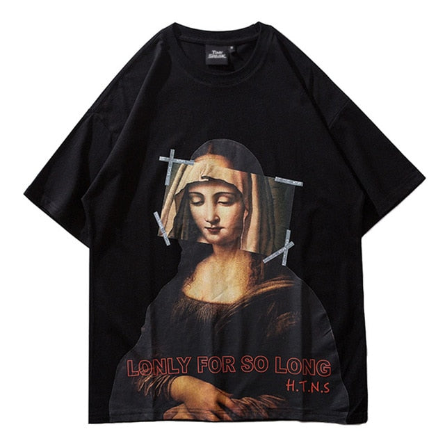 Mona Lisa Virgin Mary Men’s T-Shirt